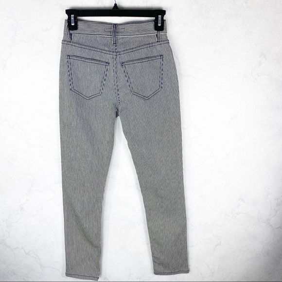 [Joie] High Waist Stripe Jeans - Picture 13 of 15